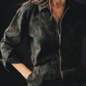 Imogene + Willie The Coverall in Overdyed Camo